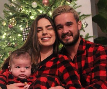 Eddy Alvarez wife and son